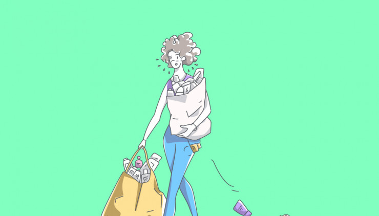 Too much of cosmetics 